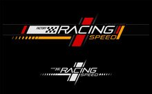 Racing Performance Trendy Fashionable Vector T-shirt And Apparel Design, Typography, Print, Poster. Global Swatches. 