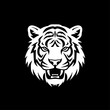 © CreativeOasis - Tiger | Black and White Vector illustration