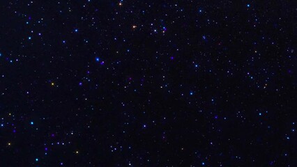 Wall Mural - Starry Night Moving Background