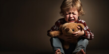 A Child Crying Because They Lost Their Favorite Toy.  