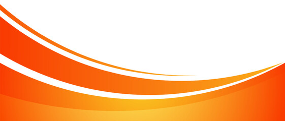 Wall Mural - abstract business banner background with orange gradient color