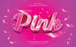 © MiLon Graphic - Pink Style 3D Text Effect Full Editable Vector
