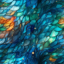 Mermaid Stained Glass Window Free Stock Photo - Public Domain Pictures