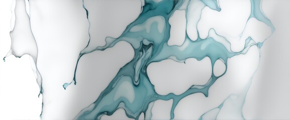 Wall Mural - panoramic blue and whit background from marble stone texture for design