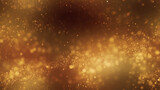 Fototapeta Fototapety kosmos - golden bokeh dust blur effect