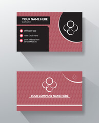 creative modern name card and business card