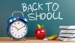 © sinthi - back to school concept, back to school concept with school supplies, stationary
