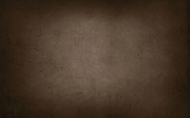 Wall Mural - Brown textured concrete wall background