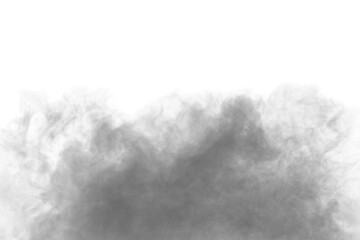 Wall Mural - black vector cloudiness. fog or smoke isolated transparent special effect. mist or smog background. Vector illustration
