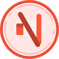 Sticker - Mute Icon