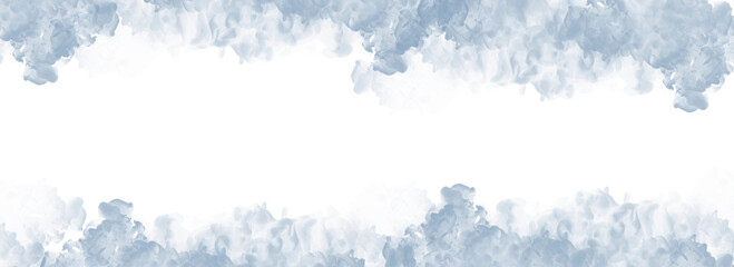 Wall Mural - color smoke transparent background
