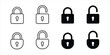 © fajar - Padlock icon vector illustration