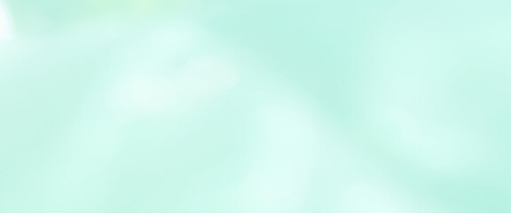 Wall Mural - Light blue Leaf background, blurred leaves and circular bokeh, abstract for design and wallpaper. beautiful blurred blue white Background.
