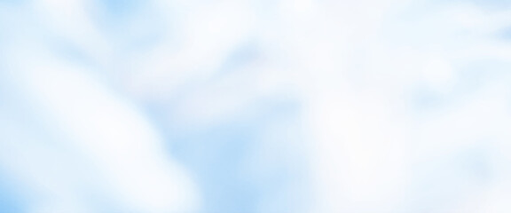 Wall Mural - Light blue Leaf background, blurred leaves and circular bokeh, abstract for design and wallpaper. beautiful blurred blue white Background.
