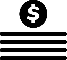 Poster - Money icon