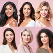 © Victor - Photo collage portrait of a diverse group of beautiful women with perfect, natural, glowing skin. Multi-ethnic group as a concept of women united with diversity of origins and beliefs.