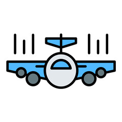 Sticker - Airplane Icon