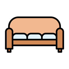 Sticker - Sofa Icon