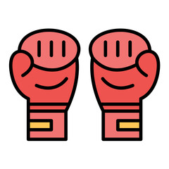 Sticker - Boxing Gloves Icon