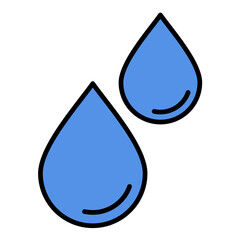 Sticker - Water Drop Icon