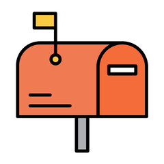 Sticker - Mailbox Icon