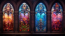 Stunning Stained Glass Windows In A Beautiful Building
