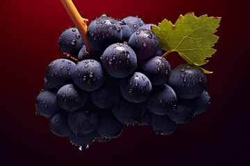 Aufkleber - Malbec is a red wine grape that originated in France but has gained popularity in Argentina. Generative AI technology