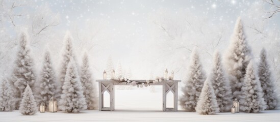 Wall Mural - Gorgeous holiday decor