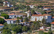 Betancuria, Fuerteventura, Kanarische Inseln - Blick von oben auf das Zentrum des Ortes mit der berühmten Kirche Santa Maria de Betancuria