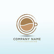 healthy Coffee vector logo design