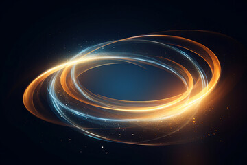 generative ai collage image picture of magic mysterious swirl twirl portal ethereal world with neon 