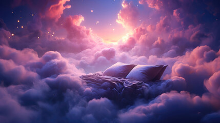 Purple Cloud Haven for Rest