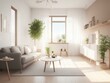 © Visual Verse - modern korean style living room with furniture