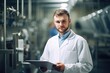 © Bargais - Technologist at a food factory.