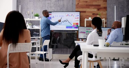 Poster - Corporate Training Presentation In Classroom