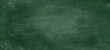 © Stillfx - Chalk rubbed out on green chalkboard background