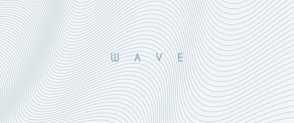 Wall Mural - abstract minimalist wavy line pattern, wavy background, design for background, backdrop, banner, ads, product