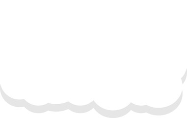 Wall Mural - clouds element, icon