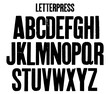 © Bennett - Wood Type Letterpress Lettering