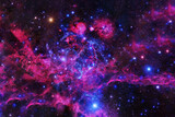 Fototapeta Kosmos - Beautiful space nebula. Elements of this image furnishing NASA.