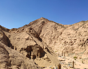 Sinai desert rocks and mountains