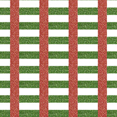 Wall Mural - Christmas glitter seamless pattern with lines illusion. Design for decorating,background, wallpaper, illustration, fabric, clothing.