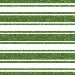 Wall Mural - Green stripe glitter seamless pattern. Design for decorating,background, wallpaper, illustration, fabric, clothing.