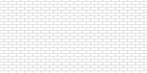 Wall Mural - White brick wall background. Brick wall background. white or dark gray pattern grainy concrete wall stone texture background.	