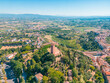 San Miniato town in Tuscany and countryside