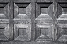Close-up Image Of An Wooden Door