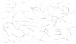 © Pixel Park - Overlays line sketch vintage stamp texture with effect grunge. Vector line illustration of rough, dirty, grainy design. Vintage sketch grunge paper texture. Sketch vintage overlay distressed