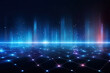 © TANATPON - Abstract technology lines background with smart and futuristic, intelligent communication network concept of future connected technology, with Generative Ai