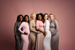 © Marcos - Diverse group of happy pregnant women