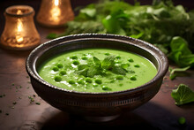 Pea Soup Green Soup With Tender Peas And Herbs